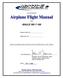 FAA APPROVED FOR MAULE MX Airplane Serial No. Registration No. THIS DOCUMENT MUST BE KEPT IN THE AIRPLANE AT ALL TIMES.