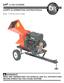 READ AND UNDERSTAND THIS MANUAL AND ALL INSTRUCTIONS BEFORE OPERATING THIS WOOD CHIPPER.