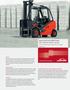 Diesel and LPG Forklift Trucks 5500, 6000 and 7000 lb. Capacity