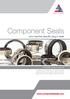 Component Seals and machine specific plug in seals