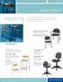 seating essentials 2 page 1 of 6 FURNISHING it comes to basic seating needs, look no further than Freeman.