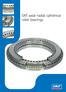 SKF axial-radial cylindrical roller bearings