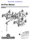 All-Flex Mower AFM P Parts Manual. Copyright 2017 Printed 11/27/17