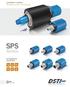LIGHTWEIGHT + COMPACT. Rotary Union Solutions SPS. Series NPT CONNECTION SIZE OPTIONS