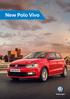 New Polo Vivo Hatch Specification.
