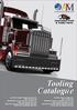 Australian Transport Manufacturers Pty Ltd. Tooling Catalogue