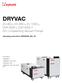 DRYVAC. DV 450-i, DV 650-i, DV 1200-i, DVR 5000-i, DVR 5000-f Dry Compressing Vacuum Pumps. Operating Instructions _002_C0