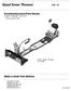 Quad Snow Thrower. Assembly/Operators/Parts Manual English Language Version 05 READ & SAVE THIS MANUAL ST ST50 - Snow Thrower 50 Width