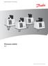 MAKING MODERN LIVING POSSIBLE. Pressure switch BCP. Technical brochure
