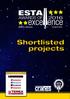 ESTA. Shortlisted ESTA projects AWARDS OF GOLD SPONSORS