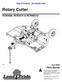 Rotary Cutter RCR2596, RCR2510 & RCRM P Parts Manual. Copyright 2017 Printed 07/14/17