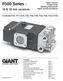 P300 Series - 16 & 18 mm versions. Triplex Ceramic Plunger Pump Operating Instructions/ Repair and Service Manual