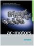 The optimum geared motor for every motion control application. Brochure April 2007