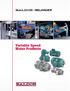Variable Speed Motor Products