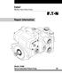 Eaton Medium Duty Piston Pump. Repair Information. Model 72400