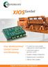 XIOS GenSet. New Multifunctional GenSet Control and Monitoring. For island and mains-parallel, single genset or group application