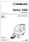 Sentry Carpet Maintainer. Operator and Parts Manual. Model No.: PAC Rev. 00 (09-99) Patent No.