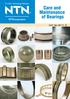 Care and Maintenance of Bearings