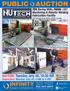AUCTION: Tuesday July 30, 10:30 AM. TOS Boring Mills, FADAL CNC Machining & Robotic Welding Fabrication Facility