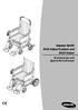 Invacare Apollo MkII Indoor/Outdoor and MkIV Indoor. Maintenance and Spares Parts Manual
