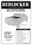 bedlocker 2007 TOYOTA TUNDRA INSTALLATION INSTRUCTIONS (800) ELECTRIC RETRACTABLE TRUCK BED COVER TABLE OF CONTENTS