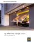 New expressive panelled styles. Up-and-Over Garage Doors. Europe s best-selling garage door