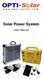 Solar Power System. User Manual