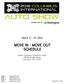 MOVE IN - MOVE OUT SCHEDULE