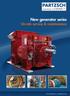PARTZSCH. New generator series On-site service & maintenance GENET.   engineered by