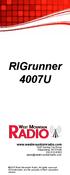RIGrunner 4007U