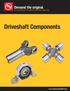 Driveshaft Components