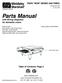 Parts Manual. with Wiring Diagrams for domestic ovens PS870 WOW SERIES GAS FIRED: Table of Contents: Page 2.
