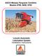 AGCO Massey Ferguson Combine Models 8780, 9690, Lincoln Automatic Lubrication System Installation Instructions