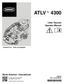 ATLV Litter Vacuum Operator Manual. North America / International. TennantTrue Parts and Supplies Rev. 16 ( ) *330510*