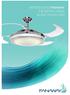 INTRODUCING fanaway THE RETRACTABLE BLADE CEILING FAN