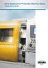 Drive Systems for Protective Machine Doors Tried and proven