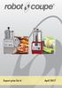 PRODUCTS FOOD PROCESSORS: CUTTERS & VEGETABLE SLICERS BLIXER DISCS COLLECTION POWER MIXERS. POWER MIXERS: Combi VEGETABLE PREPARATION MACHINES