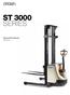 ST 3000 SERIES. Specifications Stackers