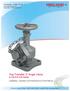 Top-Transfer 3 Angle Valve A-730 & A-734 Series. Installation, Operation and Maintenance (IOM) Manual
