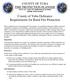 County of Yuba Ordinance Requirements for Rural Fire Protection