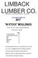 LIMBACK LUMBER CO IN STOCK MOULDINGS ALSO SEE OUR SPECIAL ORDER MOLDING CATALOUGE ONLINE.