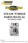 STEAM N HOLD PARTS MANUAL S/N to 35389