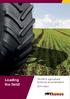 Leading the field! TAURUS agricultural technical documentation edition
