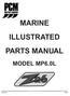 MARINE ILLUSTRATED PARTS MANUAL MODEL MP6.0L
