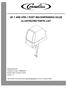 UF-1 AND UFB-1 POST MIX-DISPENSING VALVE ILLUSTRATED PARTS LIST