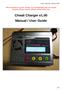 Cheali Charger v1.00 Manual / User Guide