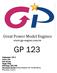 GP 123. Great Power Model Engines