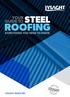 STEEL YOUR GUIDE TO ROOFING EVERYTHING YOU NEED TO KNOW LYSAGHT. BUILD ON.