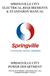 SPRINGVILLE CITY ELECTRICAL REQUIREMENTS & STANDARDS MANUAL