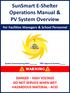 SunSmart E-Shelter Operations Manual & PV System Overview